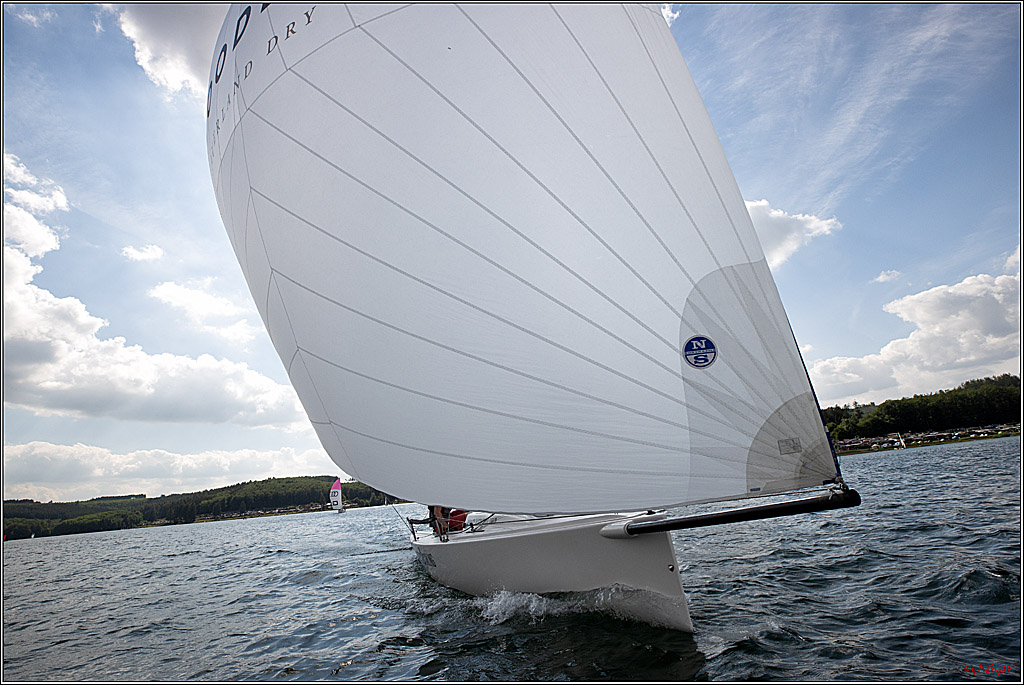 J70 - WOODLAND, 12.06.2021 Segelboot; Segeln; Woodland; Spinnaker; J70; Sorpesee; Sauerland